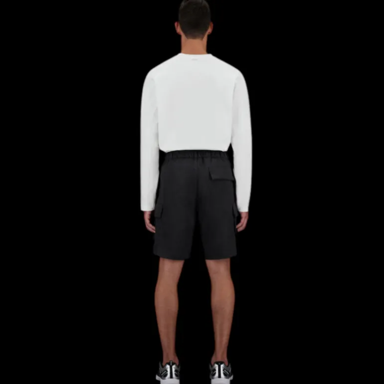 Short cargo HERNO Laminar nylon dobby noir