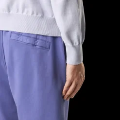 Short cargo STONE ISLAND coton violet lavande poches cordon taille élastique