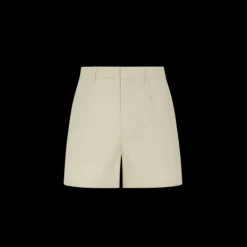 Short couture FENDI taille haute laine beige