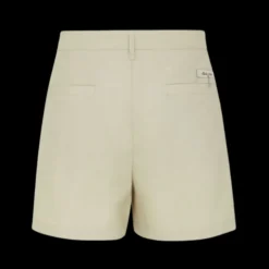 Short couture FENDI taille haute laine beige