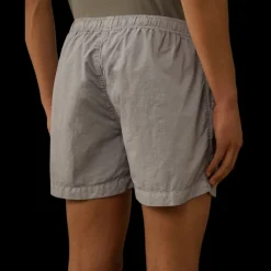 Short de bain CP COMPANY Flatt nylon gris delavé