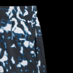 Short de bain LACOSTE nylon déperlant camouflage bleu