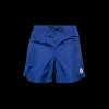Short de bain MONCLER nylon bleu roi logo