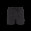Short de bain STONE ISLAND nylon noir boutons cordon