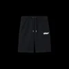 Short de survêtement  OFF WHITE coton noir spray arrow blanc