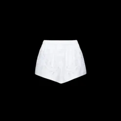 Short MAGDA BUTRYM coton blanc broderie dentelle