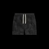 Short PALM ANGELS coton noir palmiers gris