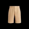 Short ZEGNA Summer Chino coton lin beige clair