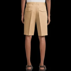Short ZEGNA Summer Chino coton lin beige clair