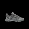 Sneakers LACOSTE L003 Active Runway gris gros lacets