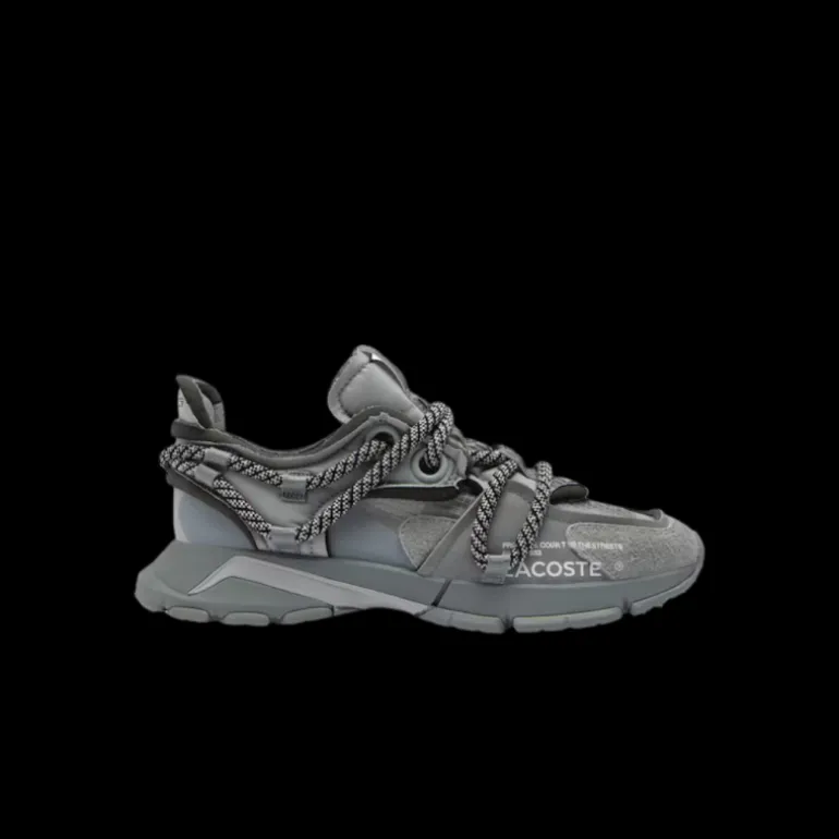 Sneakers LACOSTE L003 Active Runway gris gros lacets