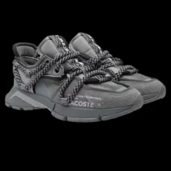 Sneakers LACOSTE L003 Active Runway gris gros lacets