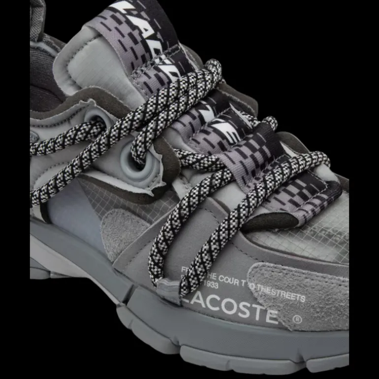 Sneakers LACOSTE L003 Active Runway gris gros lacets