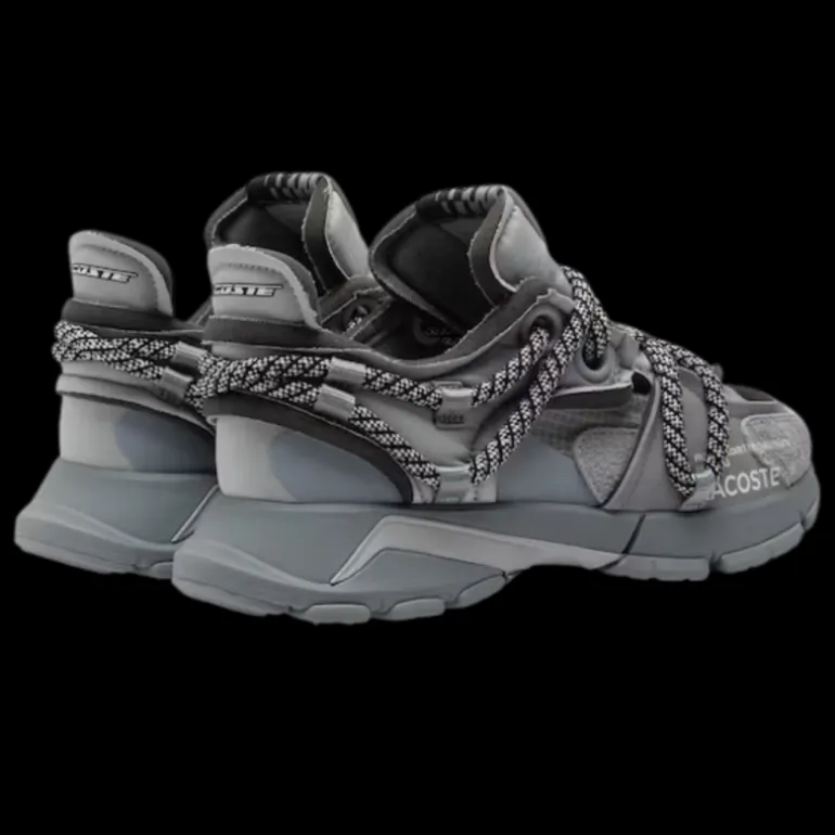 Sneakers LACOSTE L003 Active Runway gris gros lacets