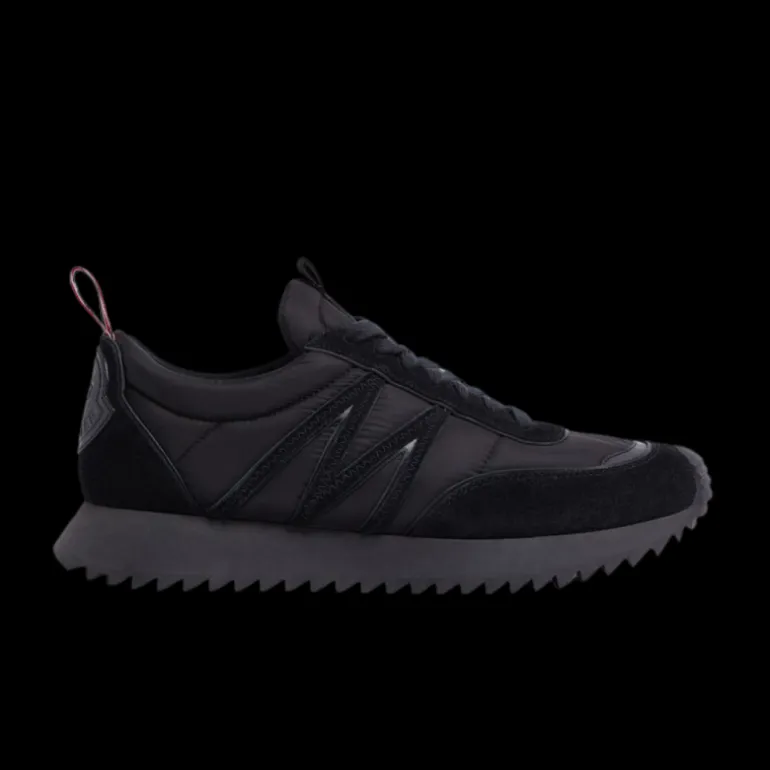 Sneakers MONCLER Pacey low nylon daim noir logo M