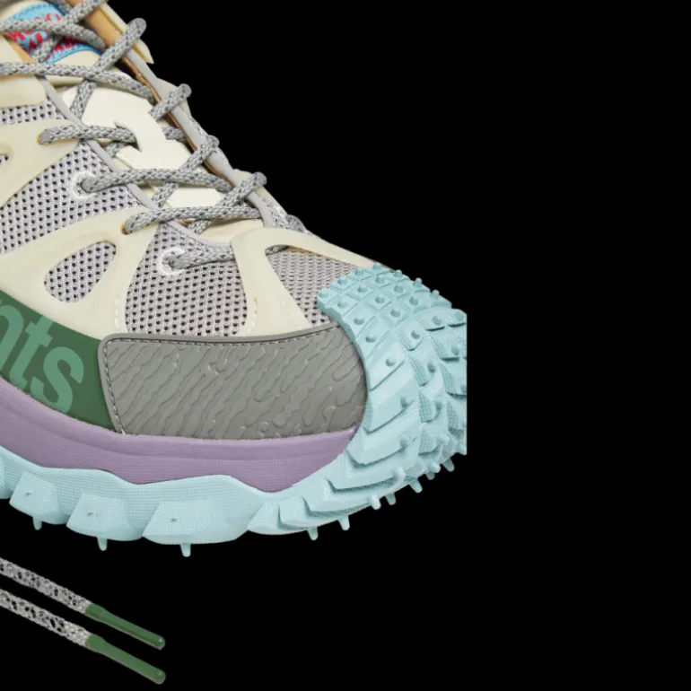 Sneakers MONCLER Trailgrip Amoeba par Salehe Bembury multicolore