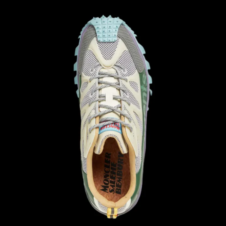 Sneakers MONCLER Trailgrip Amoeba par Salehe Bembury multicolore
