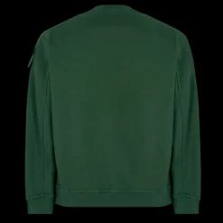 ST-95 Sweat-shirt col rond coton vert