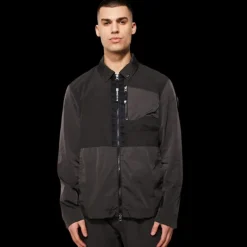 Surchemise ST-95 Parsec nylon noir poche zippée poitrine