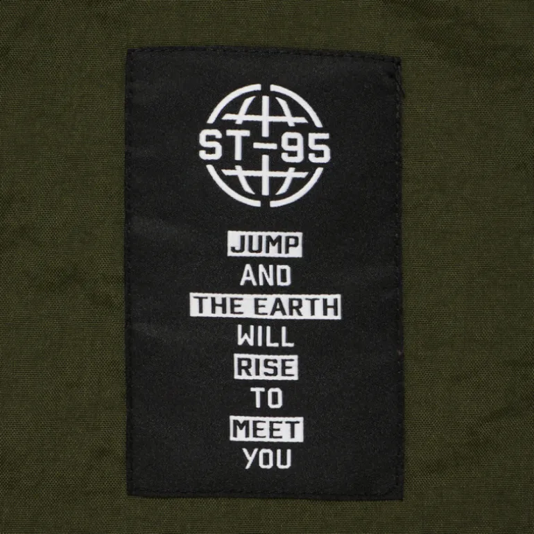 Surchemise ST-95 Proximity veste zippée nylon vert olive