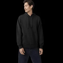Sweat-shirt à capuche  CANADA GOOSE Huron coton noir