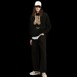 Sweat-shirt à capuche PALM ANGELS coton noir Bear in Mind