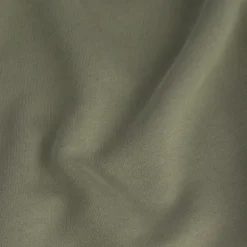 Sweat-shirt zippé à capuche STONE ISLAND avec cordon coton molletonné kaki