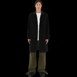 Trench imperméable BURBERRY gabardine coton noir check kaki