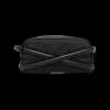 Trousse de toilette ALEXANDER MCQUEEN The Harness tissu cuir noir