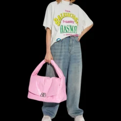 T-Shirt BALENCIAGA Not Been Done Oversize jersey coton vintage blanc