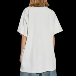 T-Shirt BALENCIAGA Not Been Done Oversize jersey coton vintage blanc