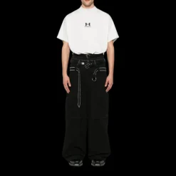 T-Shirt BALENCIAGA Under Armour® Oversize jersey vintage gris clair noir