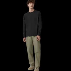 T-shirt CANADA GOOSE Gladstone noir poche poitrine logo black label