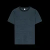 T-shirt col rond BERLUTI coton bleu jeans Scritto