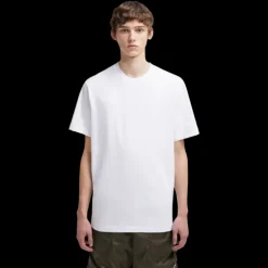 T-shirt coton blanc Moncler x Mercedes-Benz by NIGO dos voiture