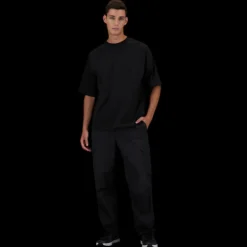 T-shirt HERNO col rond coton noir Collection Laminar