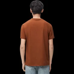 T-shirt LOEWE col rond coton praline anagramme rose vert