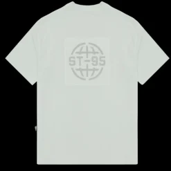 T-shirt manche courte col rond coton blanc ST95 dos