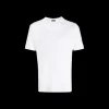T-shirt ZEGNA col rond manche courte lin pur blanc