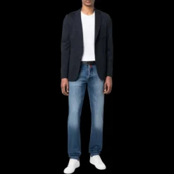 T-shirt ZEGNA col rond manche courte lin pur blanc