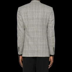 Veste Blazer TOM FORD laine mélangée carreaux Prince de Galles