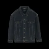 Veste boutons SAINT LAURENT denim coton dark blue black