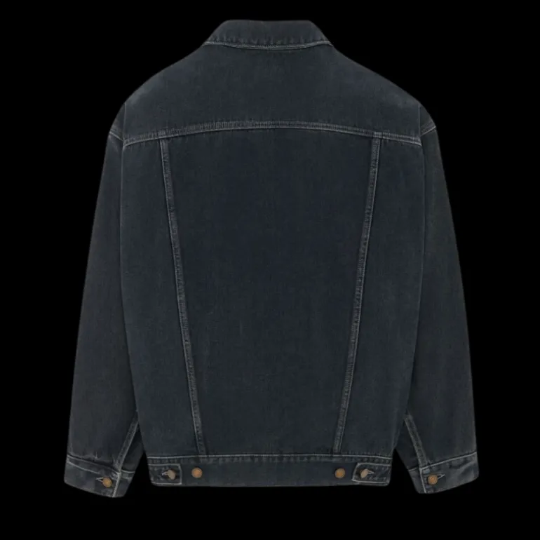 Veste boutons SAINT LAURENT denim coton dark blue black