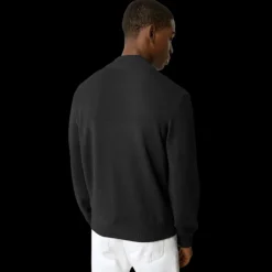 Veste Cardigan CANADA GOOSE Hybridge zippé Bi matière laine noir