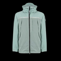 Veste ST-95 Archive Anorak mi-long nylon vert capuche