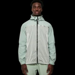Veste ST-95 Archive Anorak mi-long nylon vert capuche
